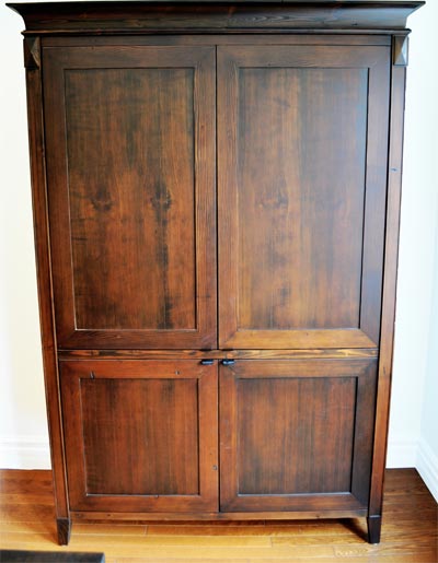 custom made armoire
